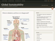 Tablet Screenshot of globalsustainability.org
